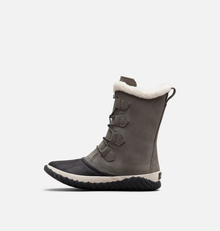 Womens Snow Boots Grey/Black - Sorel Out N About™ Plus Tall Duck Low - 401-GWCPRI